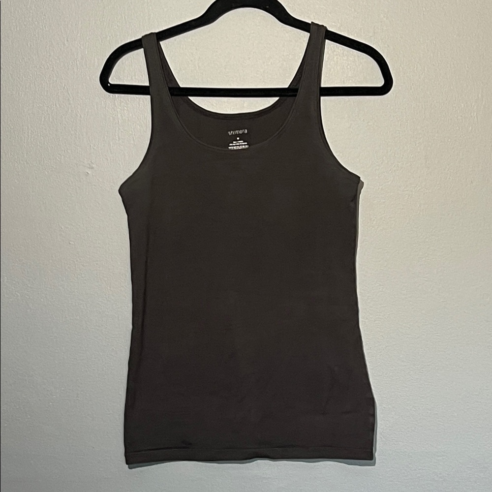 Shimera Black Scoop Neck Tank Top